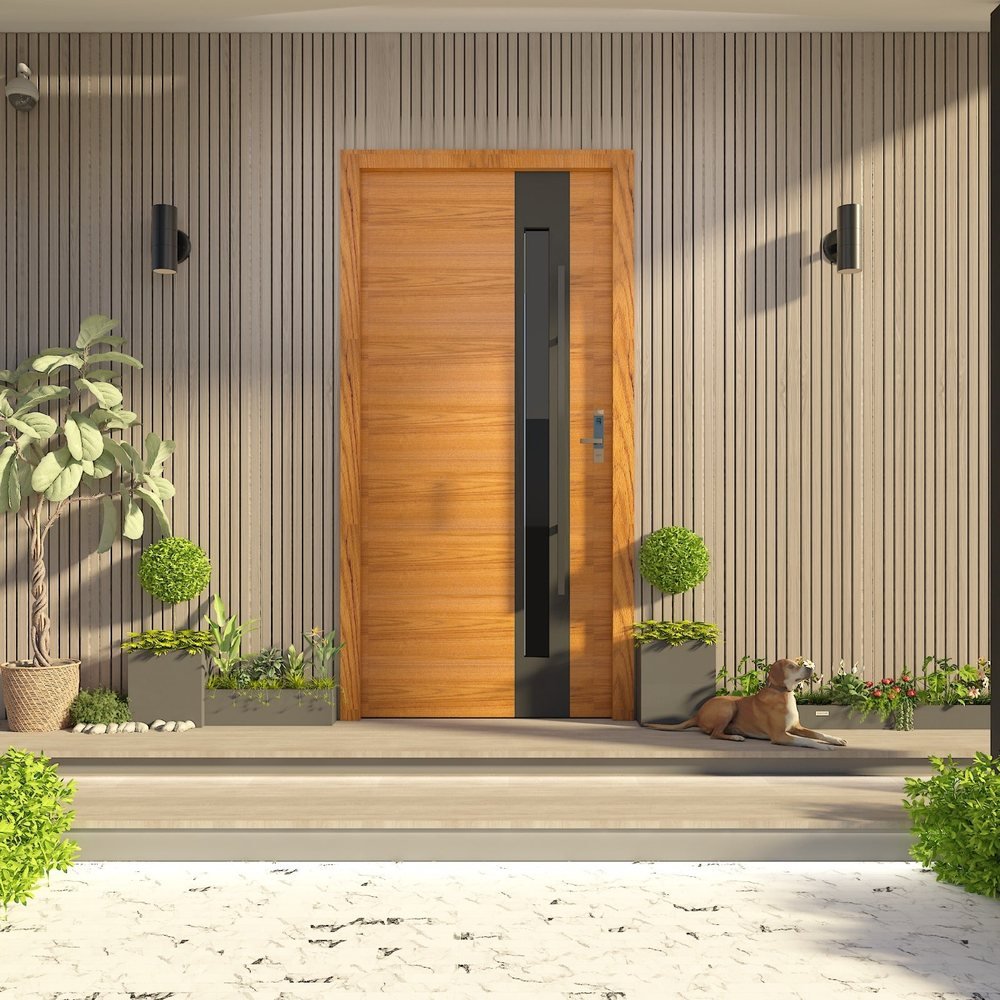 Iron Entry Door — Insulated Steel