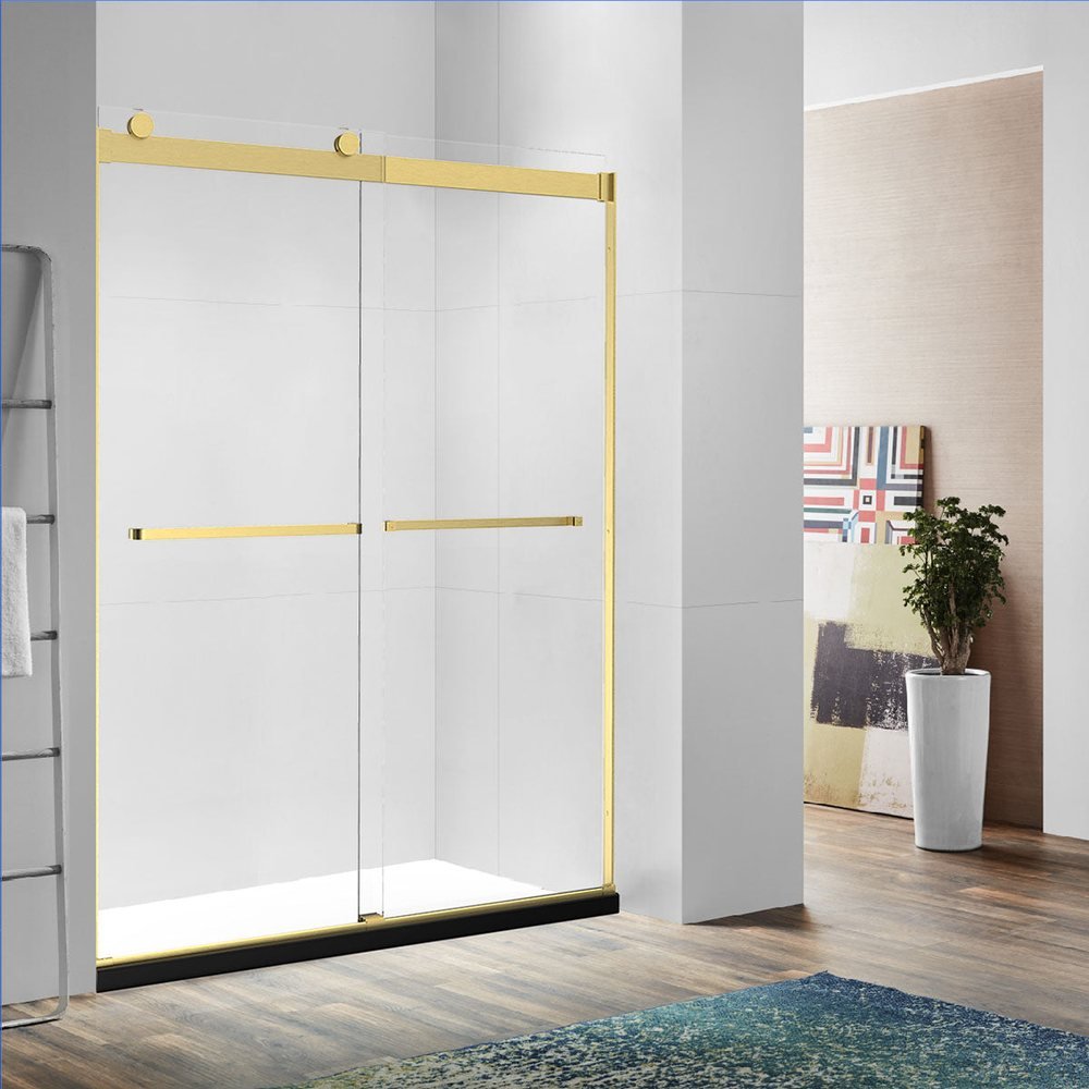 Ayden Frameless Bypass — Brushed Gold