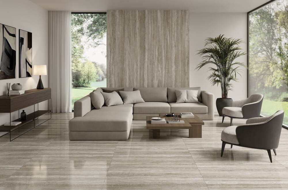Milestone Travertine — Porcelain & Stone