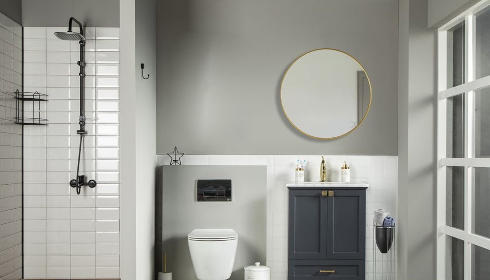 Paloma 24″ Dark Gray — Bathroom Cabinet
